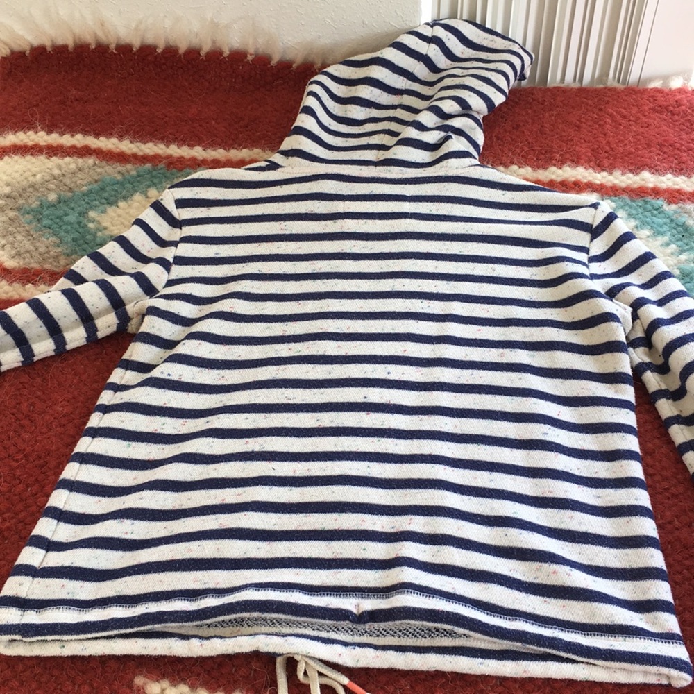 Striped navy Arizona Jean sweater - Picture 4 of 5